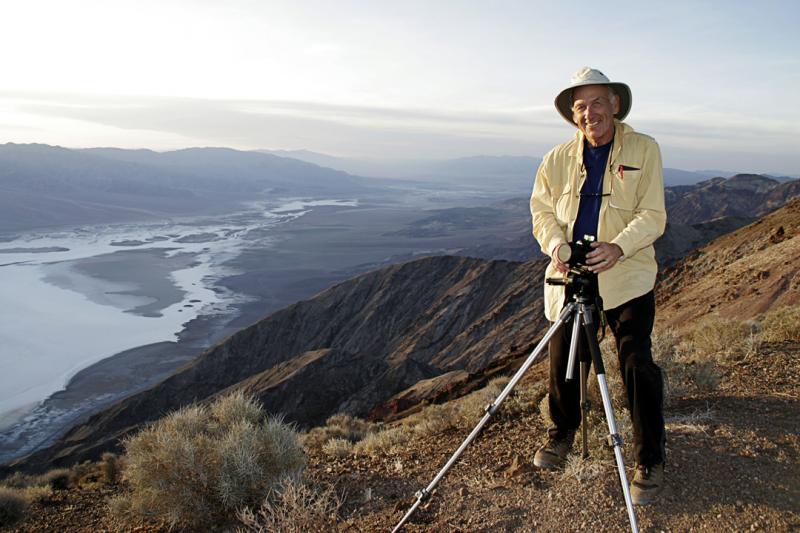 Marty in death Valley - Dante's Viewpoint ©2006 Martin Oretsky